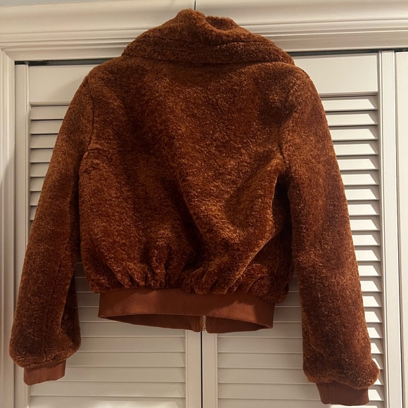 LIKE NEW Blank NYC Brown Cropped Jacket - Picture 5 of 7